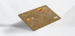 Gold Debit card